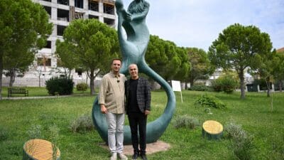 Başkan Eşki, bu açıklamayı Bornova İnönü Mahallesi’nde yer alan Türkan