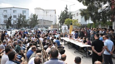 Bornova Belediyesi, Işıkkent Ayakkabıcılar Sitesi’nin bitişiğinde bulunan ‘Köyiçi Bölgesi’ işletme