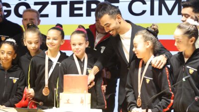 Göztepe'de 10 Ekim 2023 tarihinde hayata geçen cimnastik branşı 1'inci