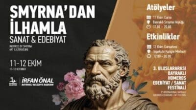 “Smyrna’dan İlhamla” 3’üncü Uluslararası Homeros Sanat ve Edebiyat Festivali” başlıyor