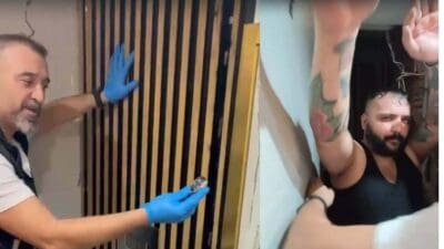 İzmir'in Buca ilçesinde, polisin bir eve düzenlediği operasyonda 3 bin
