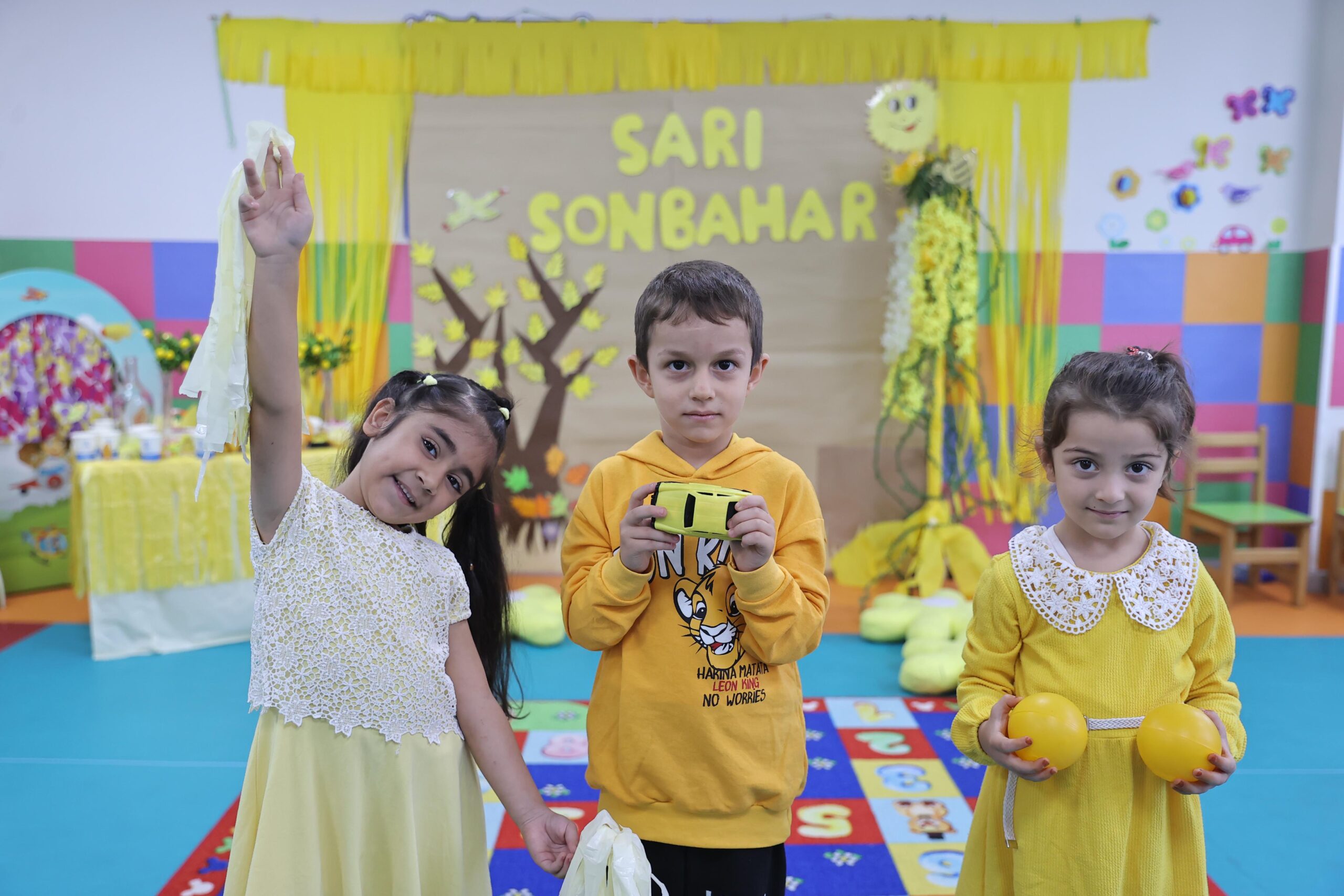 Konak Belediyesi’nin Beştepeler Sosyal Tesisleri içinde okul öncesi çocuklara hizmet