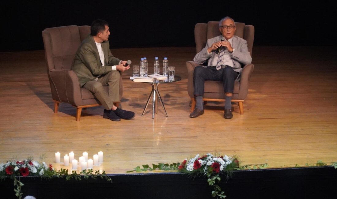 İzmir Büyükşehir Belediyesi tarafından düzenlenen İzmir Sanat Söyleşileri’nin konuğu usta