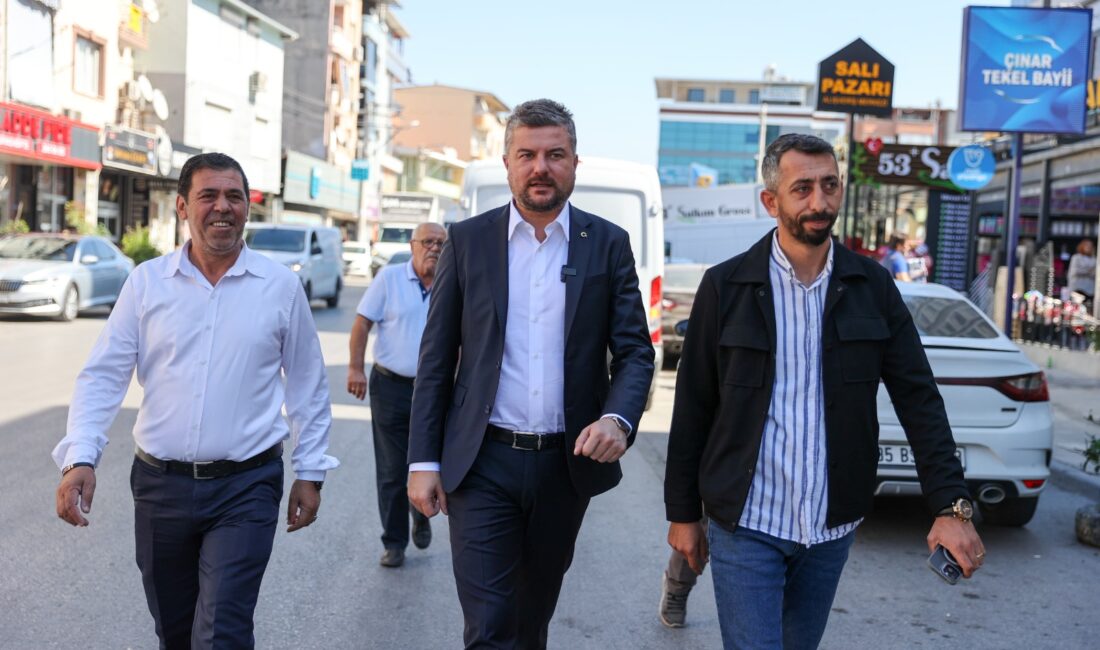 Buca Belediye Başkanı Görkem Duman, mahallelerdeki ziyaretlerine devam ediyor