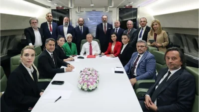 Cumhurbaşkanı Erdoğan, MHP Genel Başkanı Bahçeli’nin DEM Partili vekillerle tokalaşmasını