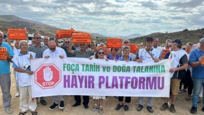 Haber Merkezi-Foça Fevzi Çakmak Mahallesi Kapukaya mevkiinde 5 Ekim 2024