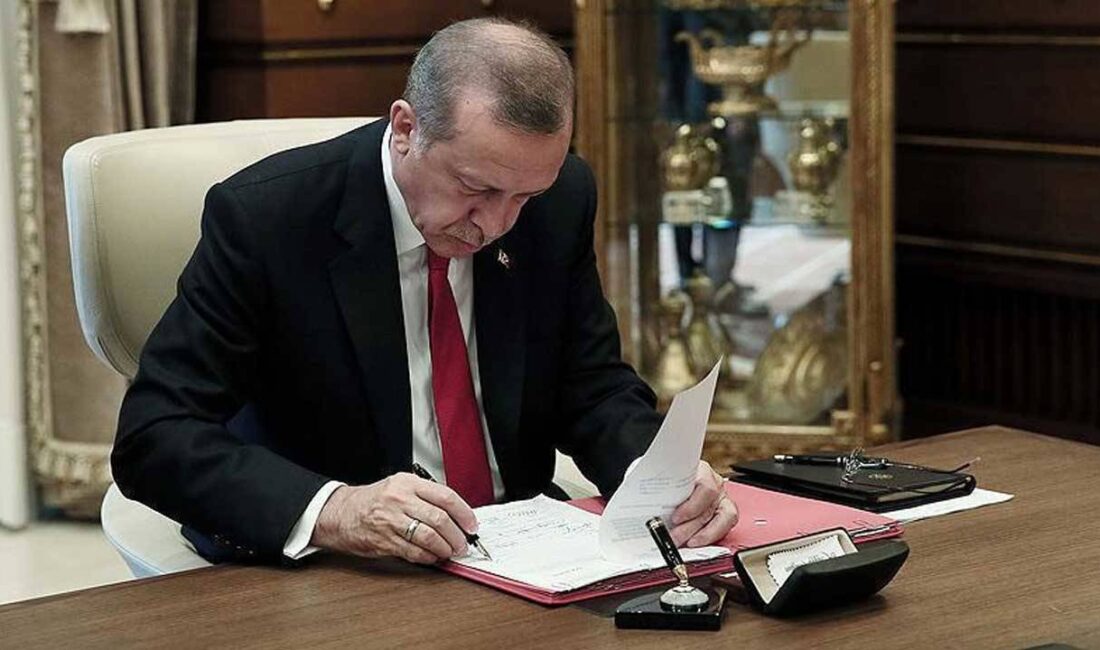 Cumhurbaşkanı Erdoğan'ın imzasıyla yapılan atamalar Resmi Gazete'de yayımlandı. Mehmet Yılmaz