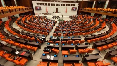 Bakanlar Hakan Fidan ve Yaşar Güler, TBMM Genel Kurulu'nda İsrail'in