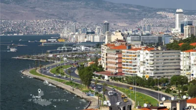 Meteoroloji verilerine göre, İzmir'de yeni haftada rüzgarlı ve az bulutlu