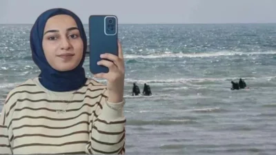 21 yaşındaki üniversite öğrencisi, son olarak Van Gölü kıyısında çakıl