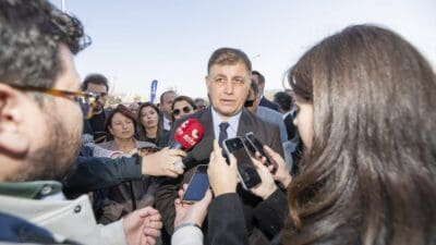 İzmir Büyükşehir Belediye Başkanı Dr. Cemil Tugay, İzmir Otogarı’nın yeni