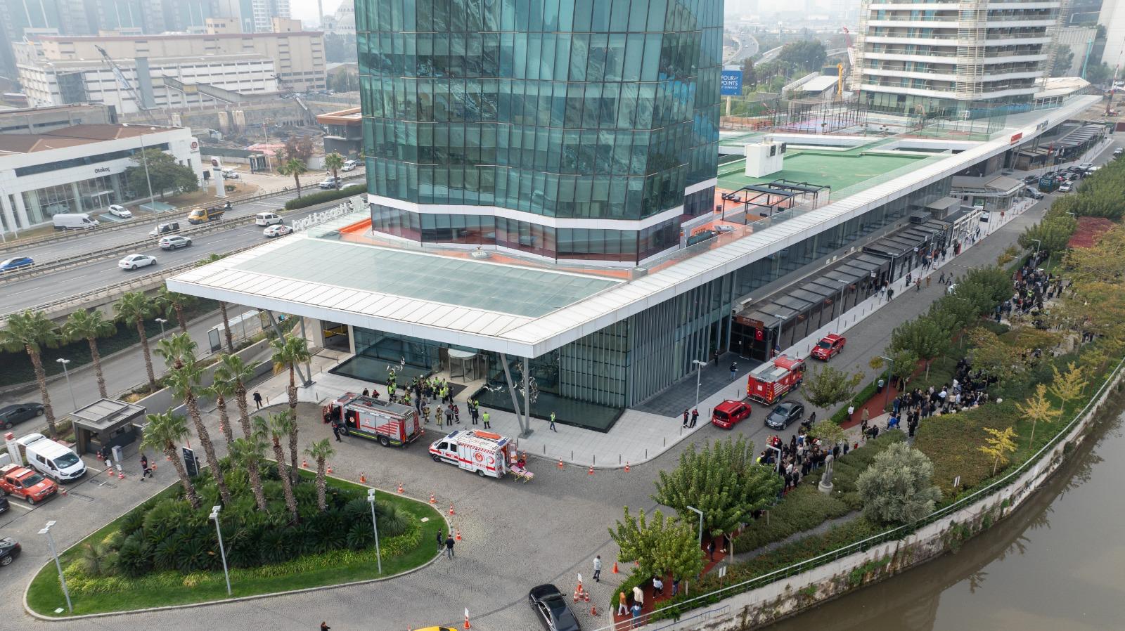 İzmir Büyükşehir Belediyesi İtfaiye Dairesi Başkanlığı, Bayraklı gökdelenler bölgesinde bulunan