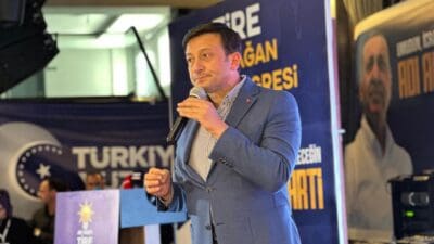 AK Parti Genel Başkan Yardımcısı Hamza Dağ, partisinin Tire 8.