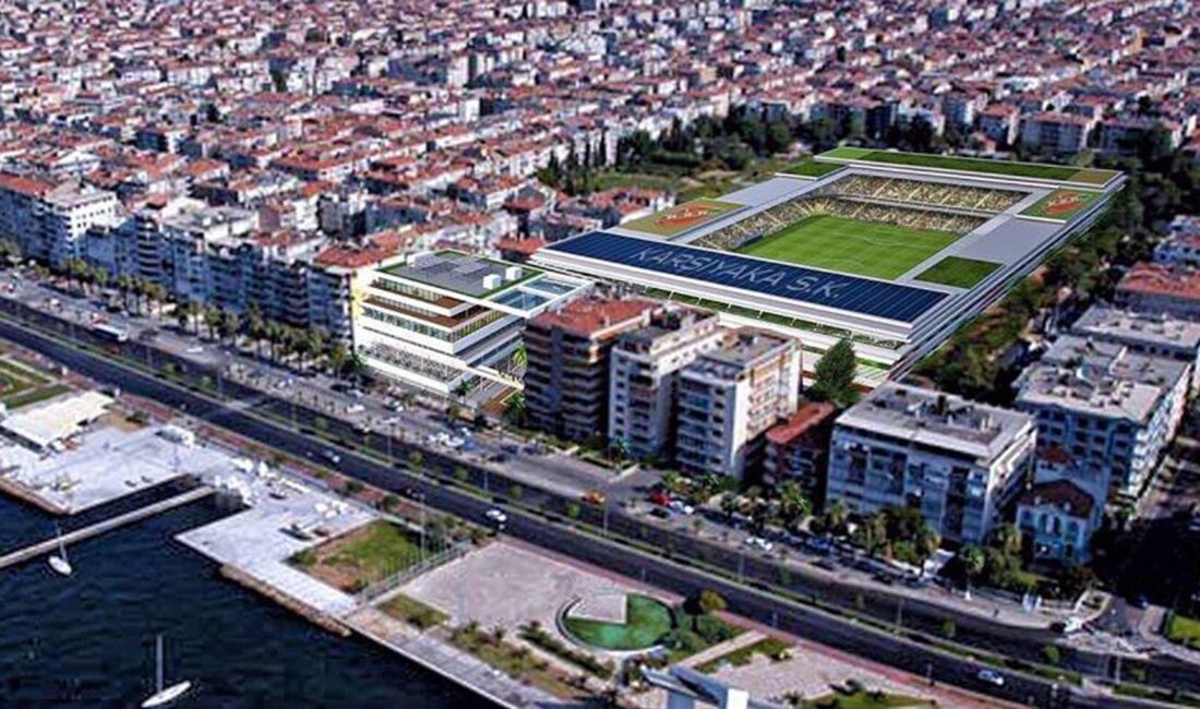 İzmir Büyükşehir Belediyesi 2025 yılı bütçesinde Karşıyaka Stadı'nın yapım faaliyetleri