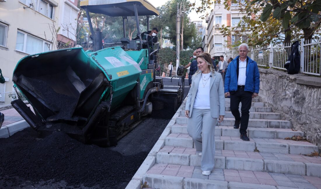 Konak Belediyesi’nin başlattığı asfalt seferberliği kapsamında yedi ay içinde 2