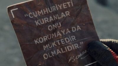 Balçova Belediye Başkanı Onur Yiğit tarafından paylaşılan 10 Kasım videosu,