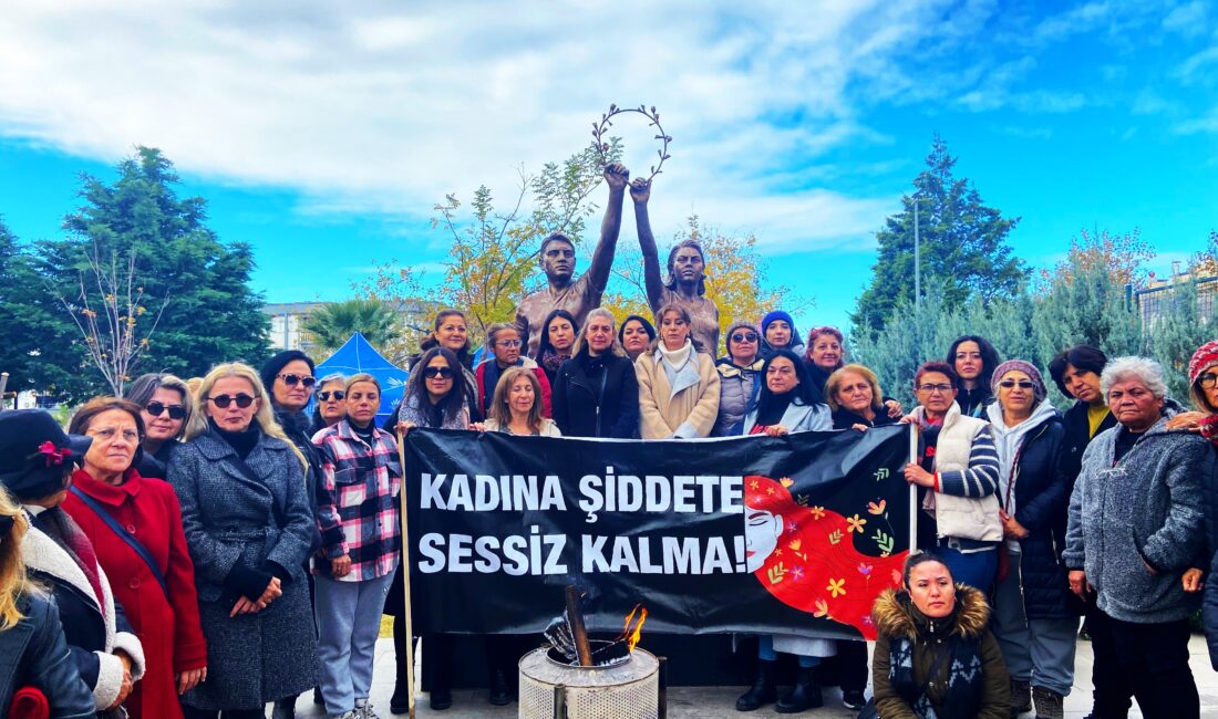 25 Kasım’ da kadına uygulanan şiddeti gündeme taşımak ve mücadeleyi