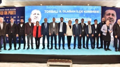 AK Parti Torbalı 8. Olağan Kongresi’nde, mevcut Başkan Metin Yüğrük