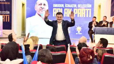 AK Parti Karaburun İlçe Kongresi’nde konuşan İl Başkanı Bilal Saygılı,