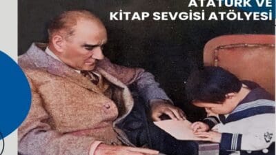 10 Kasım “Atatürk Haftası”nda İzmir Büyükşehir Belediyesi Kent Kütüphanesi’nde, 4-5-6-7