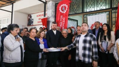 Buca Belediye Başkanı Görkem Duman, bir kısmı belediye arazisi içinde