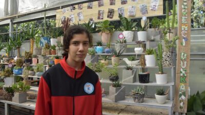 İzmir’in Bornova ilçesindeki Hasan Tahsin Özel Eğitim Mesleki Eğitim Merkezi’nde