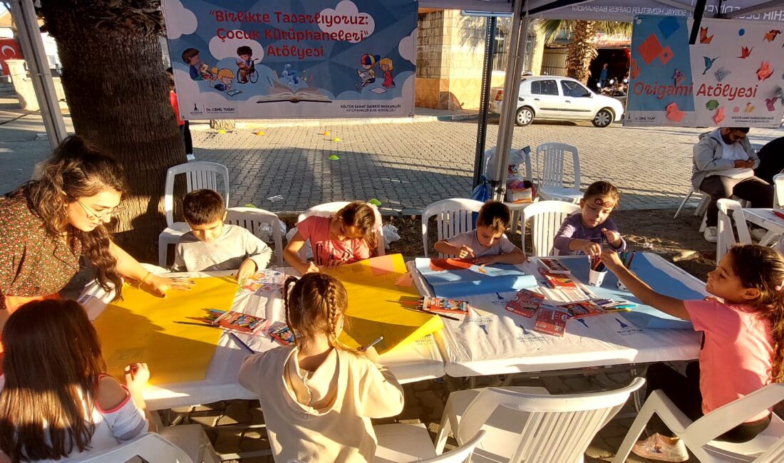 İzmir Büyükşehir Belediyesi tarafından başlatılan Birlikte Tasarlıyoruz: Çocuk Kütüphaneleri Projesi,