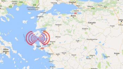 Ege Denizi'nde 3,8 Büyüklüğünde Deprem: Derinlik 4.65 Km

