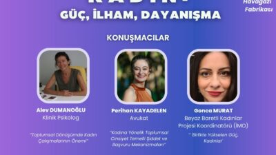 Genç İzmir’in söyleşileri deneyim yolculuğu programı, 25 Kasım Kadına Yönelik