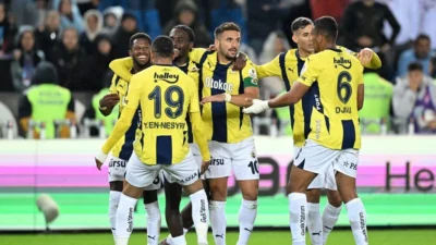 Fenerbahçe, Trendyol Süper Lig’in 11. haftasında Trabzonspor’u 3-2 mağlup ederek