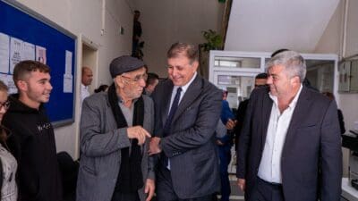 İzmir Büyükşehir Belediye Başkanı Dr. Cemil Tugay, Kiraz'da düzenlediği koordinasyon