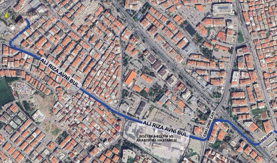 İzmir Büyükşehir Belediyesi’nin yapımını sürdürdüğü Buca Metrosu’nun tünel kazıları tüm