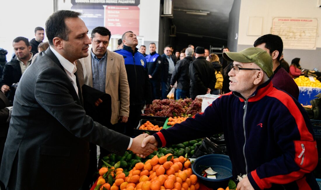 Bornova Belediyesi, ilçedeki pazar yerlerini daha sağlıklı, güvenli ve modern