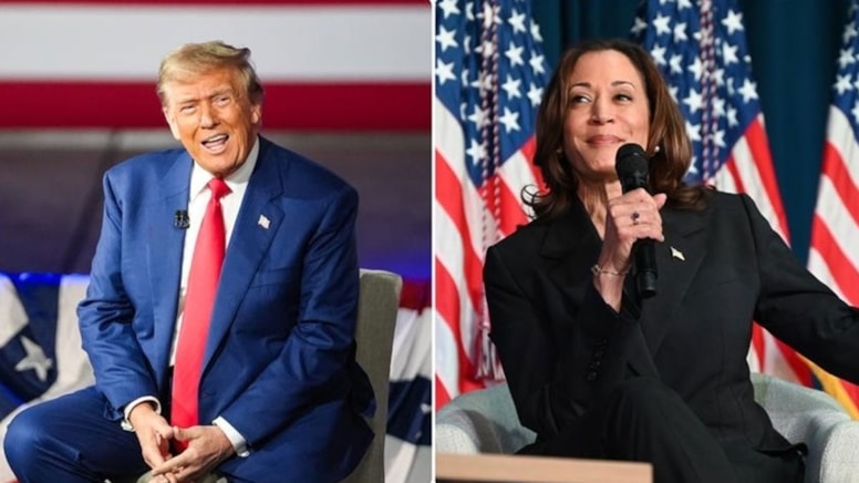 ABD başkanlık seçimlerinde sandıklar kapanırken, Donald Trump önde gidiyor. New