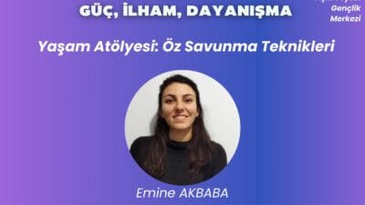 Genç İzmir’in söyleşileri deneyim yolculuğu programı, 25 Kasım Kadına Yönelik