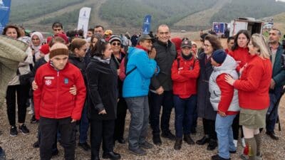 İzmir Büyükşehir Belediyesi, hafriyat döküm sahası olarak kullanıldıktan sonra ağaçlandırma