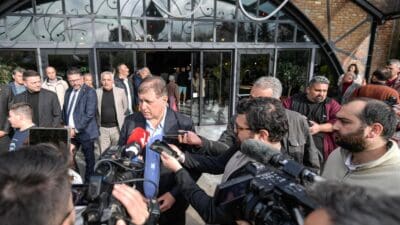 İzmir Büyükşehir Belediye Başkanı Dr. Cemil Tugay, Cumhurbaşkanı Recep Tayyip