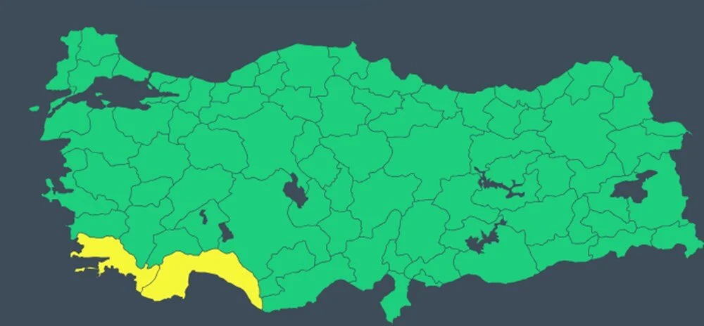 İki il sarı kodlu uyarı | Poyraz sert esecek: Dışarı çıkarken dikkat! - 3