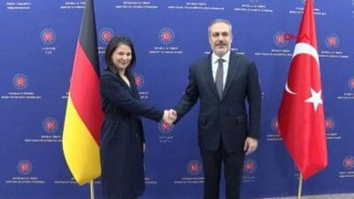 Dışişleri Bakanı Hakan Fidan, Almanya Federal Cumhuriyeti Dışişleri Bakanı Annalena