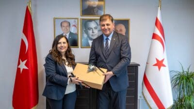 İzmir Büyükşehir Belediye Başkanı Dr. Cemil Tugay, Kuzey Kıbrıs Türk