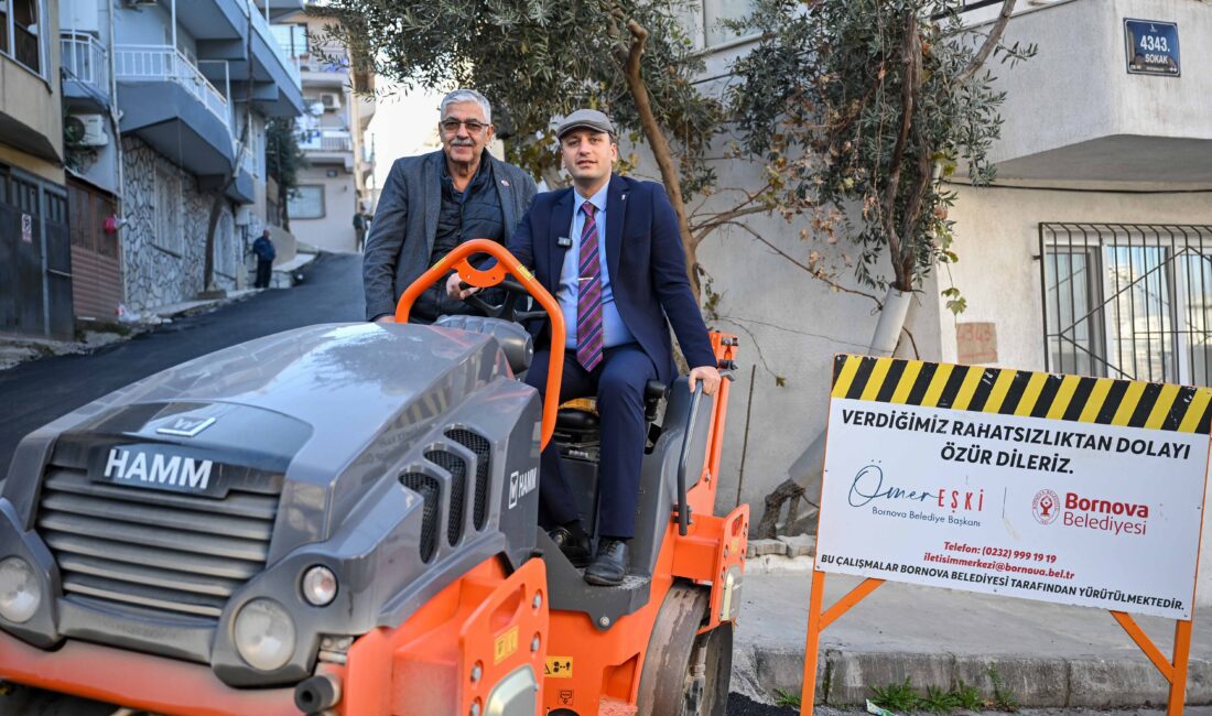 Bornova Belediyesi, ilçedeki yol çalışmalarında dev bir atılım gerçekleştirdi. Fen