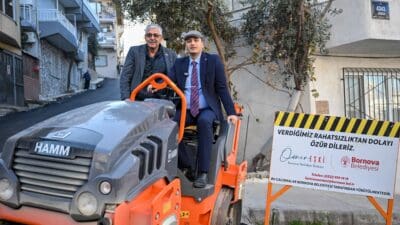 Bornova Belediyesi, ilçedeki yol çalışmalarında dev bir atılım gerçekleştirdi. Fen