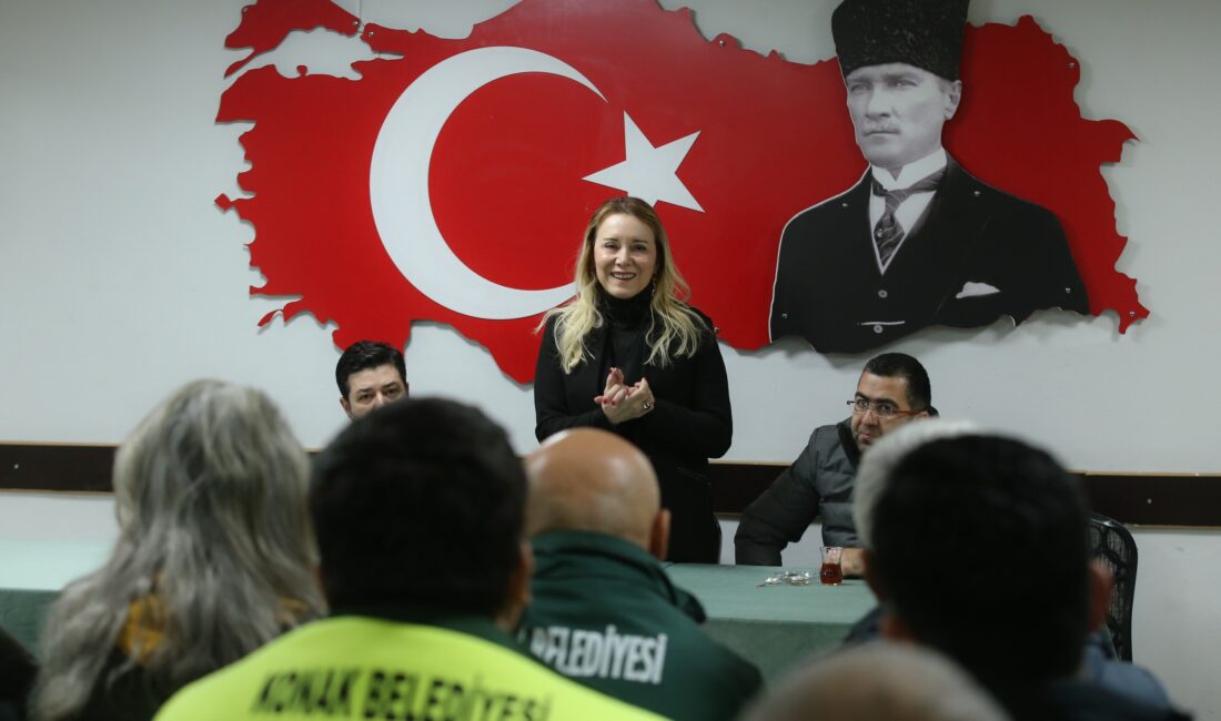 Konak Belediye Başkanı Nilüfer Çınarlı Mutlu, ilçenin her noktasındaki belediye