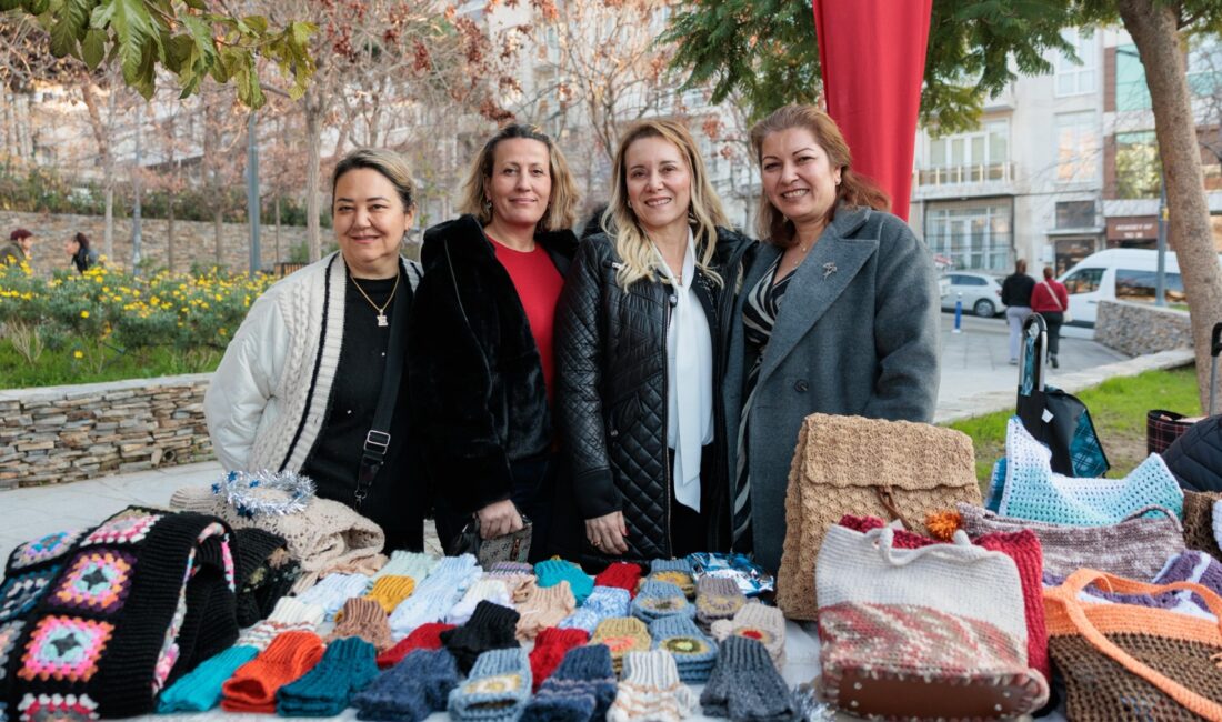 Konak Belediyesi, kadınların el emeği ürünlerini hediyelik olarak sergileme imkanı