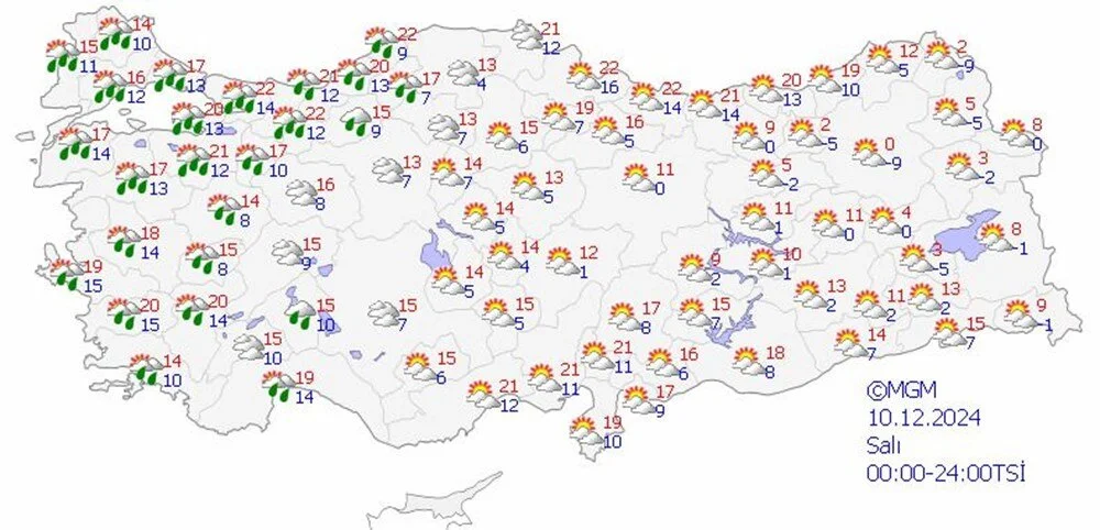 Kara kış kapıya dayandı: Sıcaklıklar 10-13 derece düşüyor, kar geri geliyor! - 7