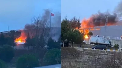 Balıkesir'in Karesi ilçesinde, patlayıcı üreten bir fabrikada meydana gelen patlamada