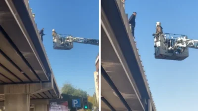 Demokrat Gündem- Bornova Metro istasyonu yakınlarındaki bir köprüde yaşanan intihar