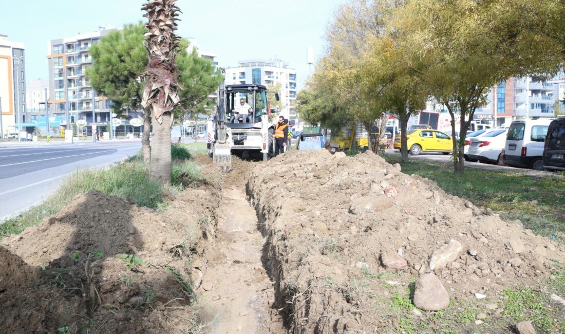 Çiğli Belediyesi tarafından Çiğli’ye giriş noktalarından biri olan Ataşehir Kavşağı’nda