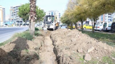 Çiğli Belediyesi tarafından Çiğli’ye giriş noktalarından biri olan Ataşehir Kavşağı’nda