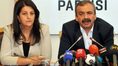 DEM Parti milletvekilleri Sırrı Süreyya Önder ve Pervin Buldan'ın, İmralı
